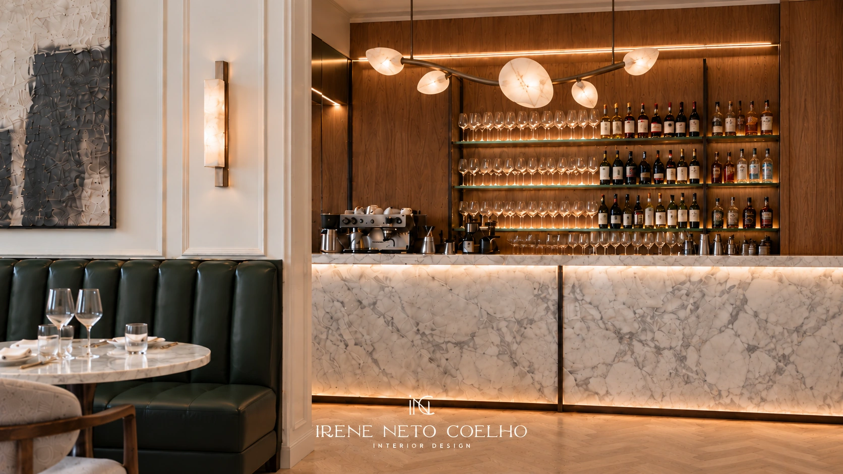 Restaurants — The bar · Verde & Pedra