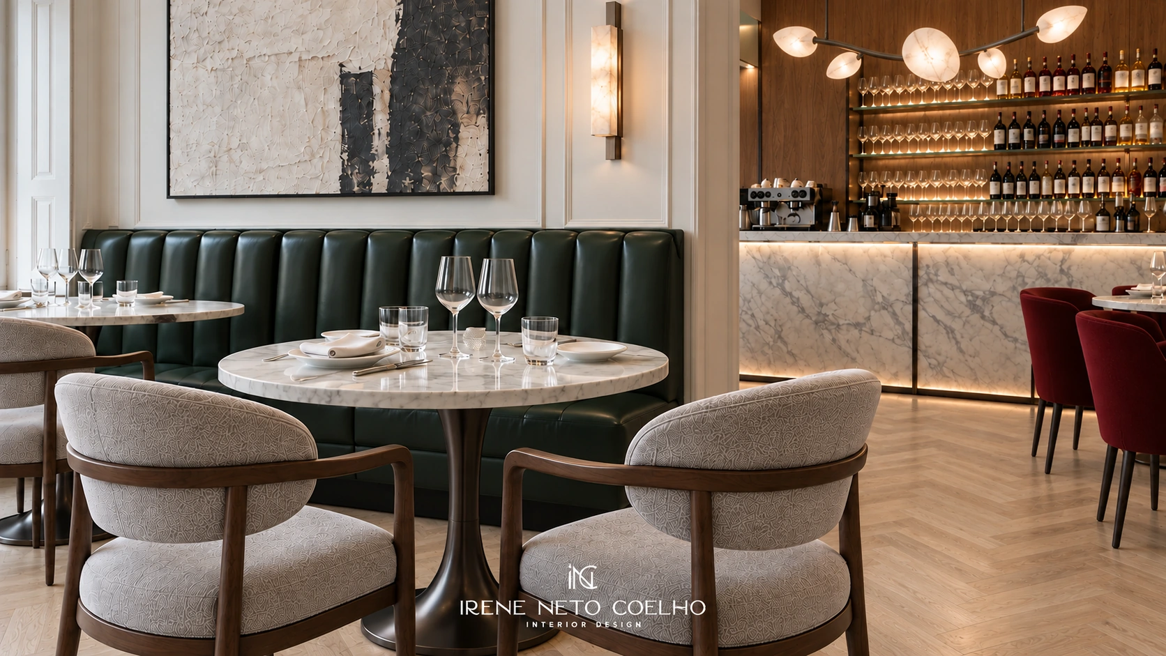 Restaurants — Table detail · Verde & Pedra