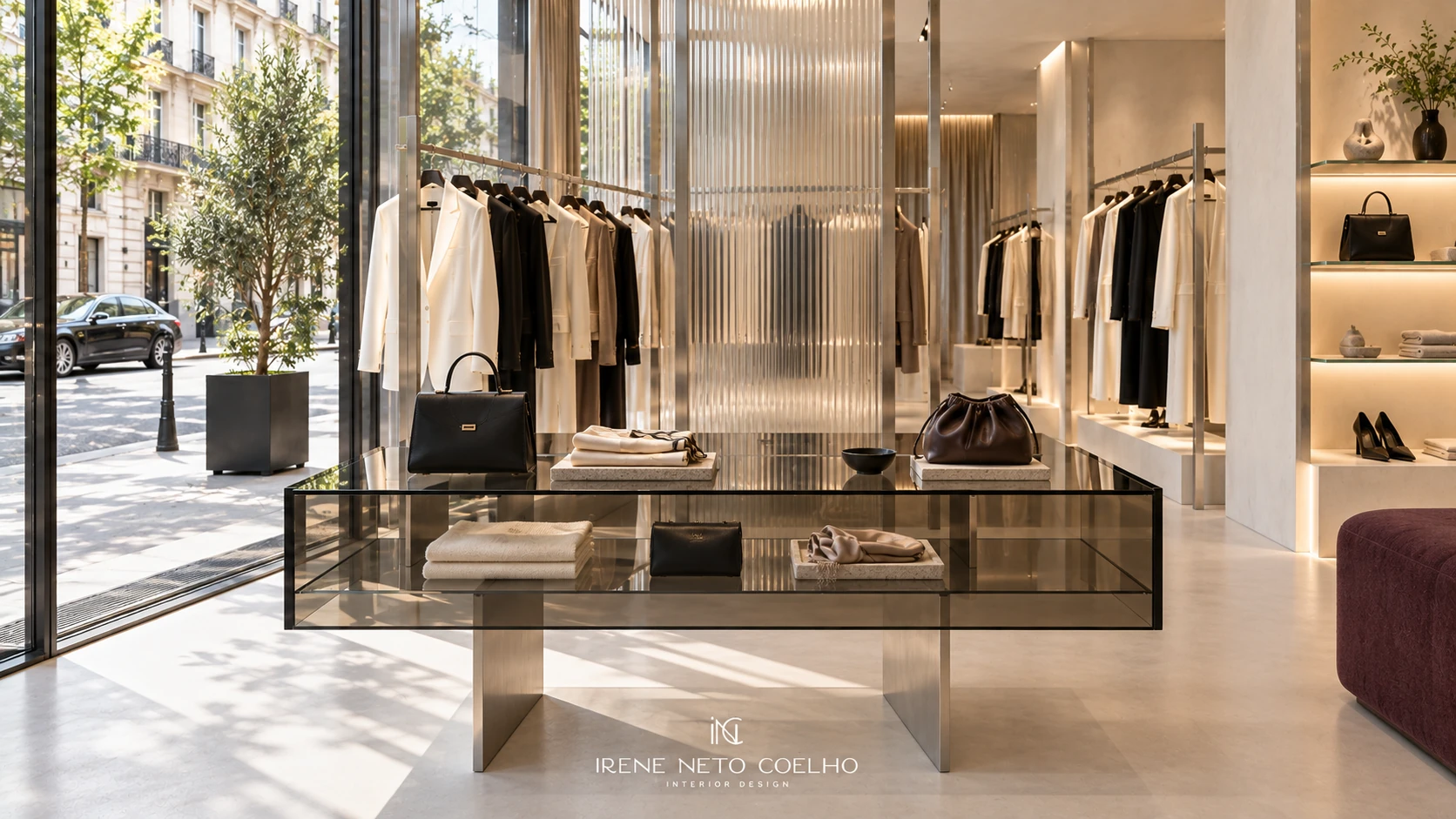 Boutique · Accessory display